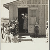 Temporary schoolhouse. Bosque Farms, New Mexico