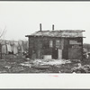 A shanty built of refuse near the Sunnyside slack pile, Herrin, Illinois