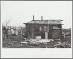 A shanty built of refuse near the Sunnyside slack pile, Herrin, Illinois