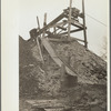 Primitive gopher hole with minimum of equipment. Williamson County, Illinois