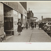 Main street, West Frankfort, Illinois