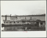 Ohio River steamboat, Shawneetown, Illinois