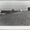 Levee along Mississippi, Saint Louis, Missouri