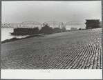 Levee along Mississippi, Saint Louis, Missouri