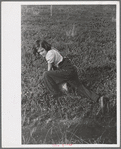 Child labor in cranberry bog, Burlington County, New Jersey