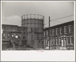 Homes near the gas works, Camden, New Jersey