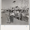 Watching the amusements. Carnival at Roswell, New Mexico