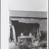 Outdoor eating place for cranberry pickers, Burlington County, New Jersey