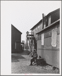 Barracks housing cranberry pickers, Burlington County, New Jersey