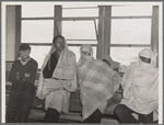 Group of Taos Pueblo Indians. Taos, New Mexico