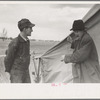 Evicted sharecroppers along Highway 60, New Madrid County, Missouri