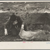 Boy hunting for coal on slack pile, Steritz [i.e. Stiritz], Illinois