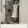 Resettled farmer and wife. Ropesville community, Hockley County, Texas