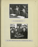 Two Photographs Military School in ?  Pres. Raczkiewicz plays chess in undergraduate Mil. School.