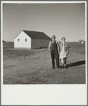 A resettled young couple. Douglas County Farmsteads, Nebraska