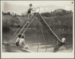 Facilities for recreation in the Pine Ridge area. Dawes County, Nebraska