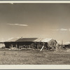 Sod house homestead on submarginal land purchased by United States Resettlement Administration. Pennington County, South Dakota