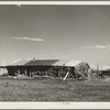 Sod house homestead on submarginal land purchased by United States Resettlement Administration. Pennington County, South Dakota