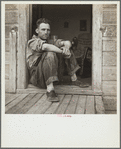 One of the farmers whose land is optioned by United States Resettlement Administration. Oneida County, Idaho