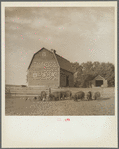Barnyard scene on farm of rehabilitation client. Custer County, Nebraska