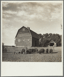 Barnyard scene on farm of rehabilitation client. Custer County, Nebraska