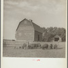 Barnyard scene on farm of rehabilitation client. Custer County, Nebraska
