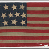 U. S. flag made by Koreans for Jack London and carried by him during the Russo-Japanese War