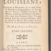 Histoire de la Louisiane, Vol. 2