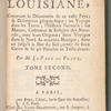 Histoire de la Louisiane