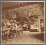 George Perkins Marsh in Villa Forini library, Florence