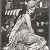 Ida Rubinstein posed on floor