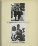 Two Photographs] Archbishop Godfrey before the Polish Embassy in London.  General Si[k]orsky in the Near East.