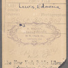 E. Lewis. Sculptor