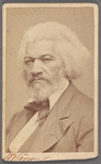 Studio portrait of Frederick Douglass