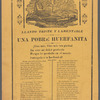 Llanto Triste y Lamentable de una Pobre Huerfanita