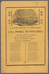 Llanto Triste y Lamentable de una Pobre Huerfanita