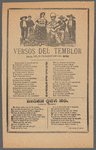 Versos del temblor del 26 de marzo de 1908