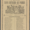 Tiernas Suplicas con que invocan las jovenes de 40 años al milagroso San Antonio de Padua pidiendole su consuelo