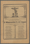 Mañanitas y Alabanzas, Salutacion, Accion de Gracias y Triste Despedimento que hacen los Fieles Visitantes al Milagrosísimo Sr. del Amparo