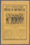 Nota Sensacional Huelga de Motoristas