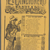El Cancionero Popular, Hoja Num. 1