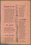 El Cancionero Popular, Hoja Num. 6