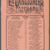 El Cancionero Popular, Hoja Num. 25