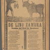 Legitimos versos de Lino Zamora