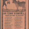 Legitimos versos de Lino Zamora