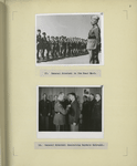 Two Photographs General Sikorski in the Near East.  General Sikorski decorating Captain Gabreski.