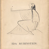 Ida Rubinstein, [Front cover]