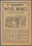El fusilamiento del soldado Rafael Mendez