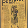 La persecucion a Zapata