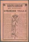 Reaprehension del bandolero Francisco Villa